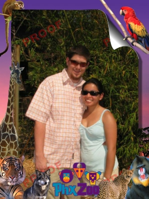 Troy and me at the Phoenix Zoo